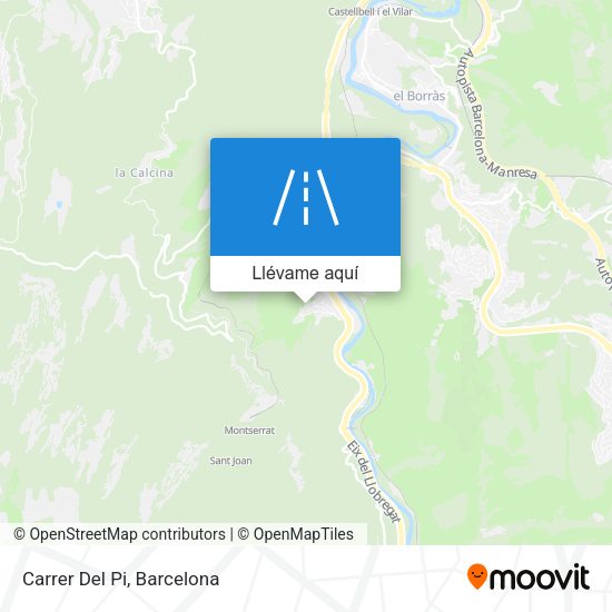 Mapa Carrer Del Pi