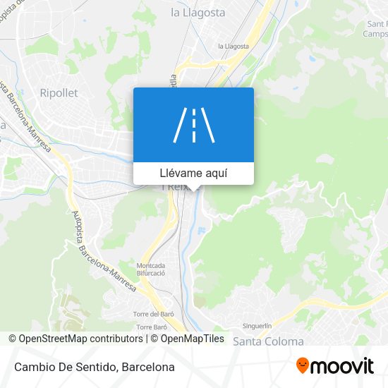 Mapa Cambio De Sentido