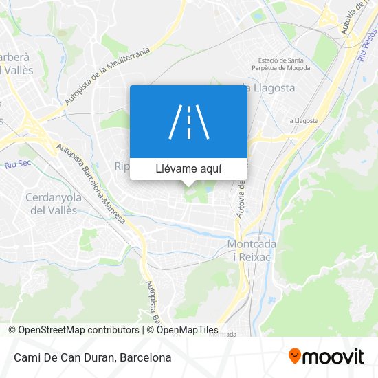 Mapa Cami De Can Duran