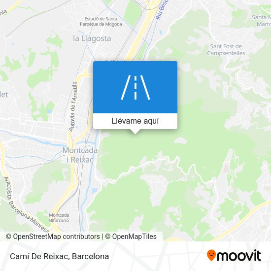 Mapa Camí De Reixac