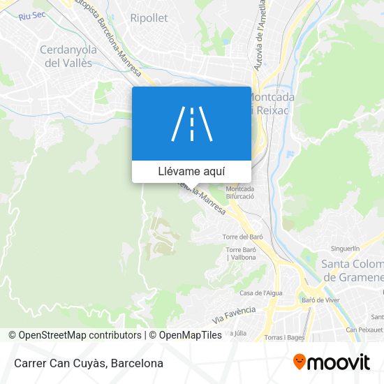 Mapa Carrer Can Cuyàs