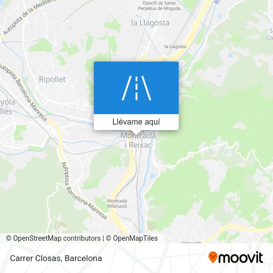 Mapa Carrer Closas