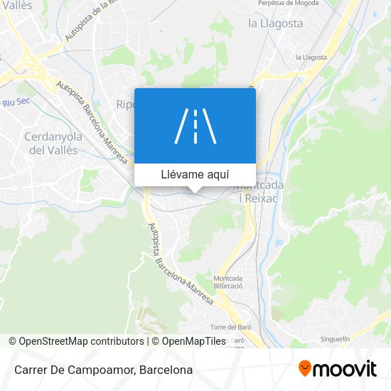 Mapa Carrer De Campoamor