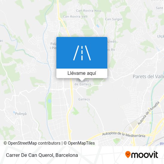 Mapa Carrer De Can Querol