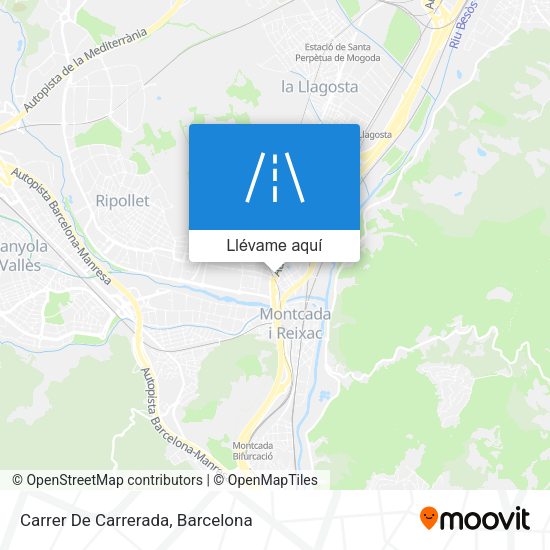 Mapa Carrer De Carrerada