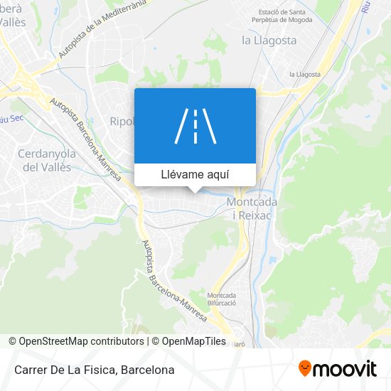 Mapa Carrer De La Fisica