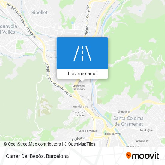 Mapa Carrer Del Besòs
