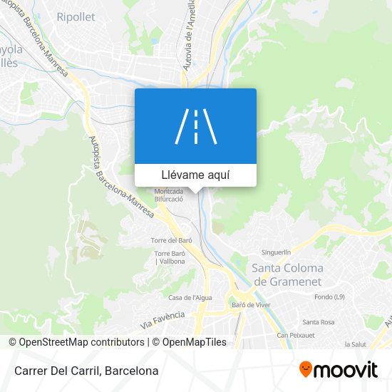 Mapa Carrer Del Carril