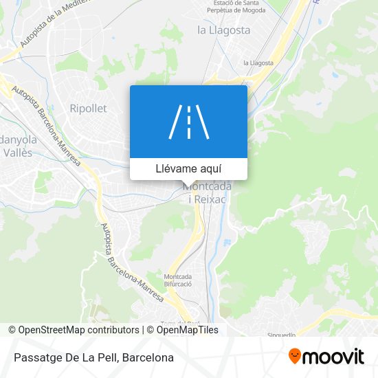 Mapa Passatge De La Pell