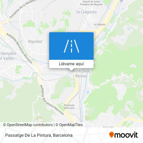 Mapa Passatge De La Pintura