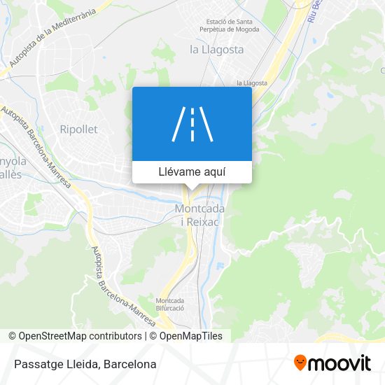 Mapa Passatge Lleida