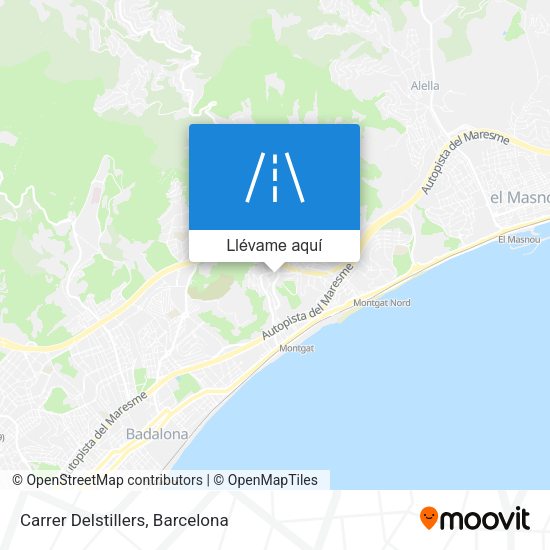 Mapa Carrer Delstillers