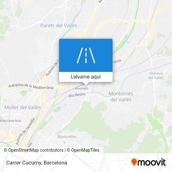 Mapa Carrer Cucurny