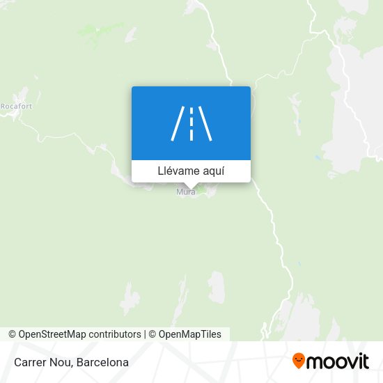 Mapa Carrer Nou