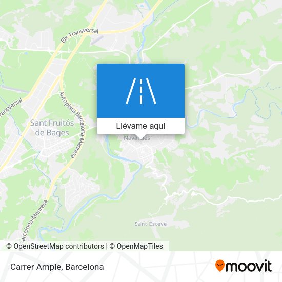 Mapa Carrer Ample