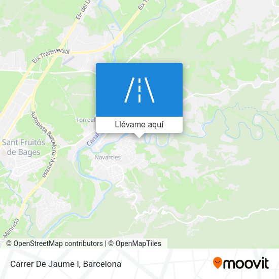 Mapa Carrer De Jaume I