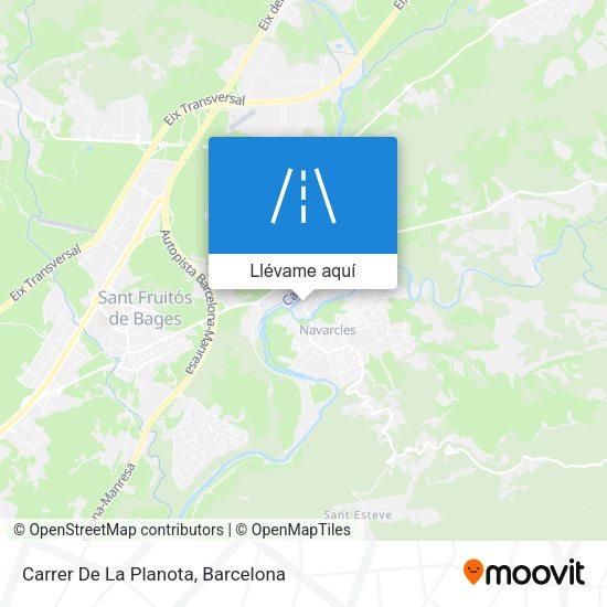 Mapa Carrer De La Planota