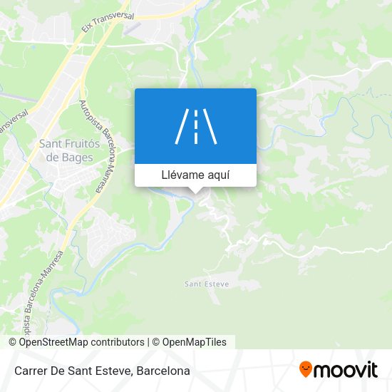 Mapa Carrer De Sant Esteve