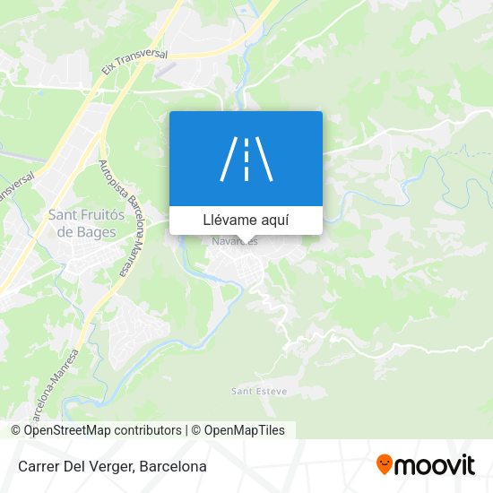 Mapa Carrer Del Verger
