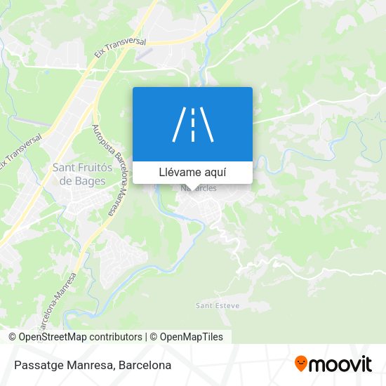 Mapa Passatge Manresa