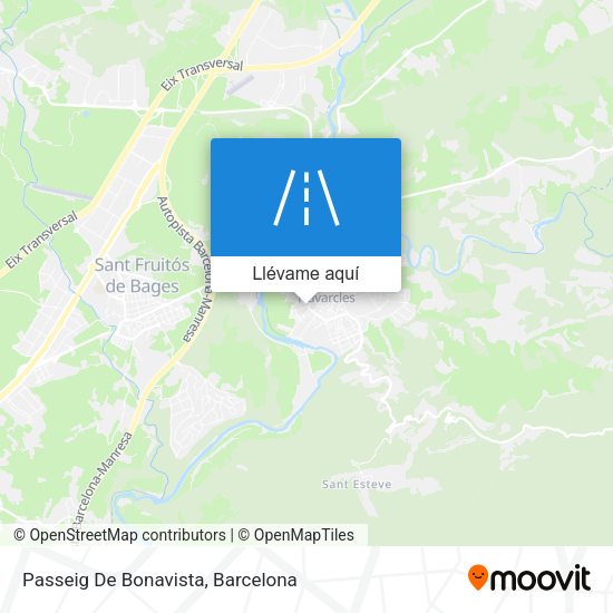 Mapa Passeig De Bonavista