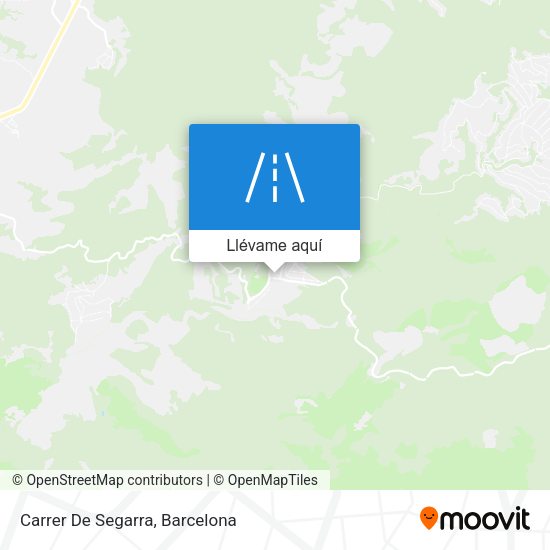 Mapa Carrer De Segarra