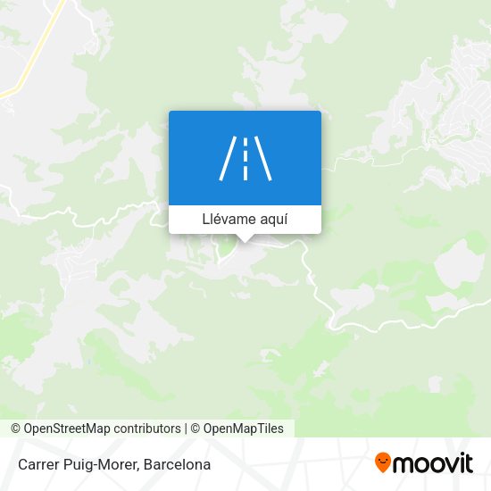 Mapa Carrer Puig-Morer