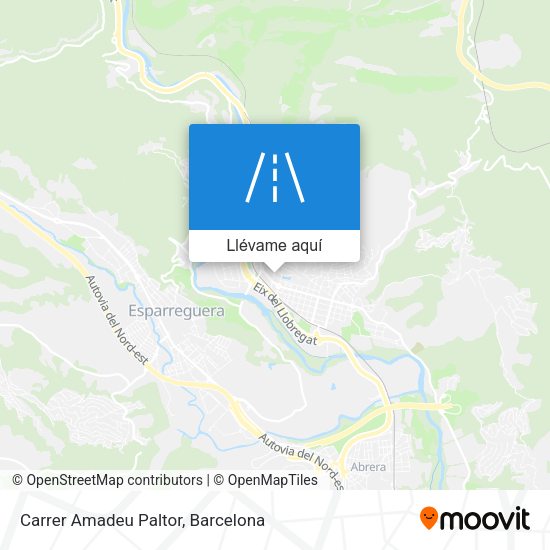 Mapa Carrer Amadeu Paltor