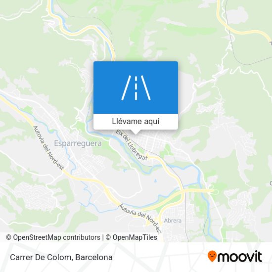 Mapa Carrer De Colom