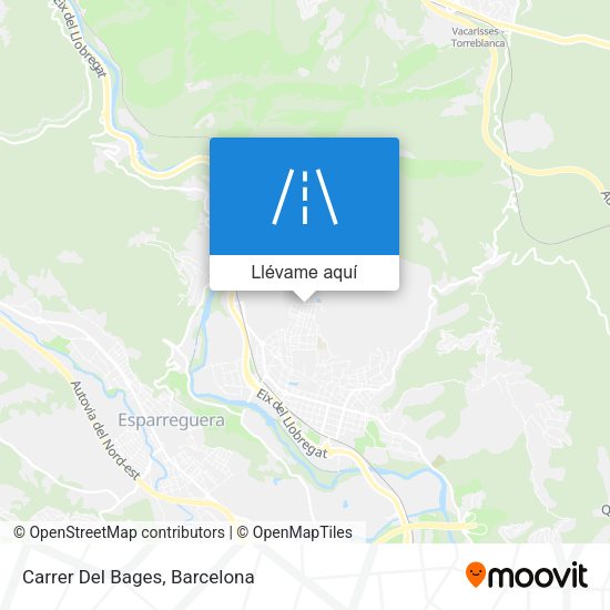 Mapa Carrer Del Bages