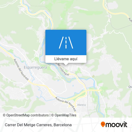 Mapa Carrer Del Metge Carreres