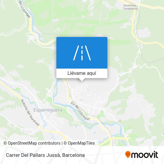 Mapa Carrer Del Pallars Jussà