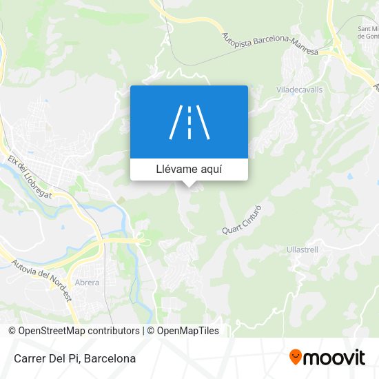 Mapa Carrer Del Pi