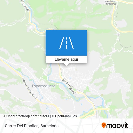 Mapa Carrer Del Ripolles