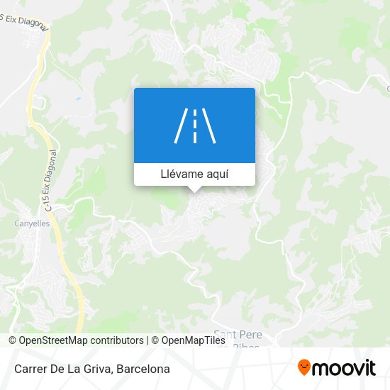Mapa Carrer De La Griva
