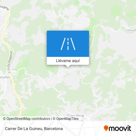 Mapa Carrer De La Guineu