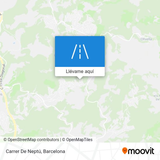 Mapa Carrer De Neptú
