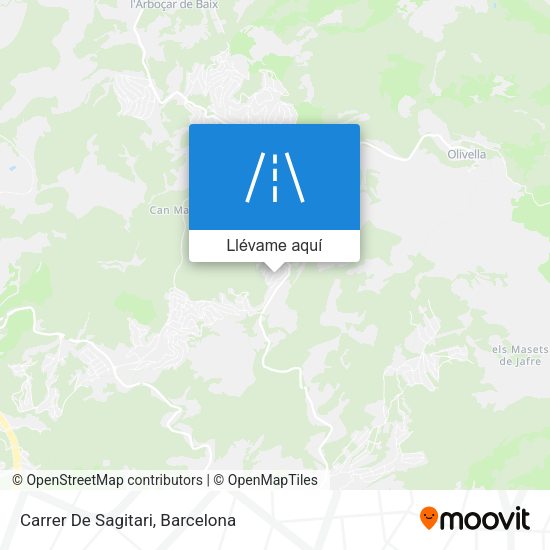 Mapa Carrer De Sagitari