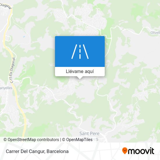 Mapa Carrer Del Cangur
