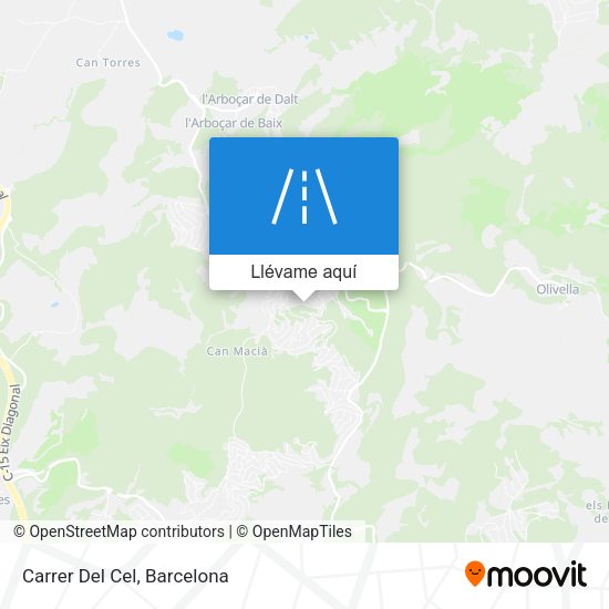 Mapa Carrer Del Cel