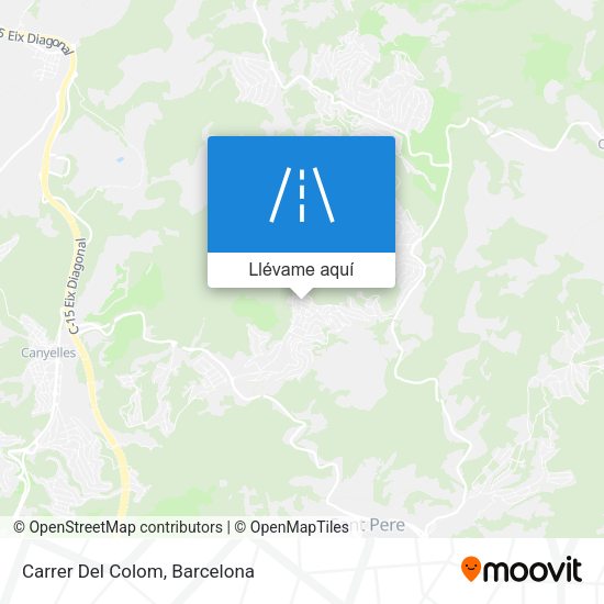 Mapa Carrer Del Colom
