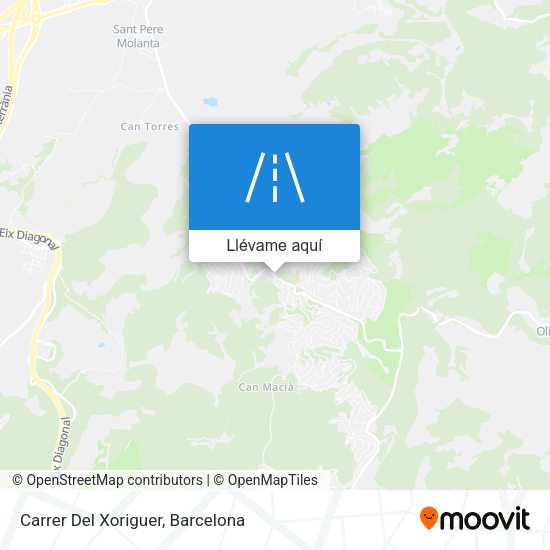 Mapa Carrer Del Xoriguer