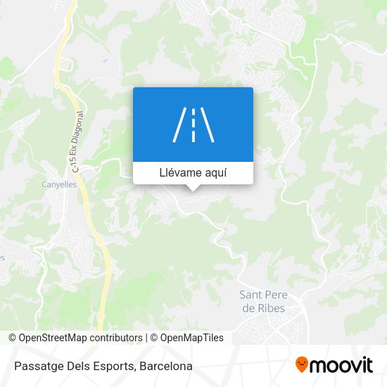 Mapa Passatge Dels Esports