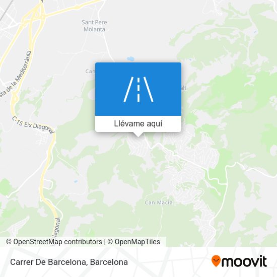 Mapa Carrer De Barcelona