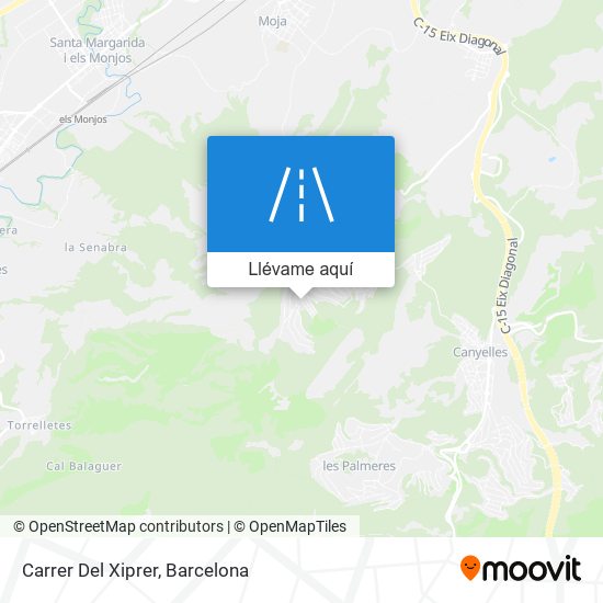 Mapa Carrer Del Xiprer