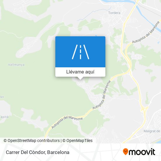 Mapa Carrer Del Còndor