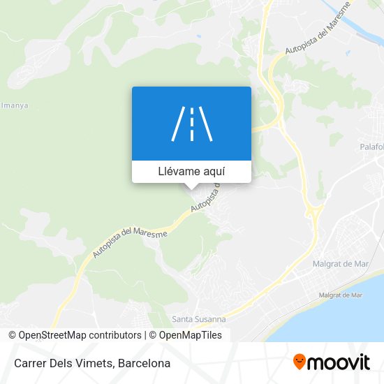 Mapa Carrer Dels Vimets