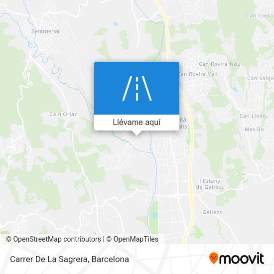 Mapa Carrer De La Sagrera