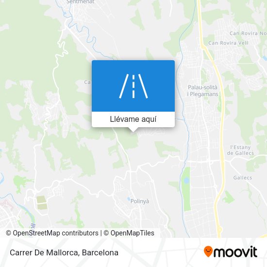 Mapa Carrer De Mallorca