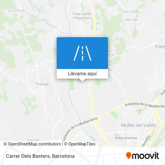 Mapa Carrer Dels Basters